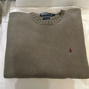 Brand new polo Ralph lauren 100% cotton sweater size large